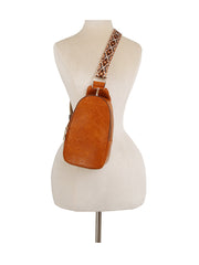 Daily guitar strap leather sling bag