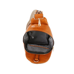 Daily guitar strap leather sling bag