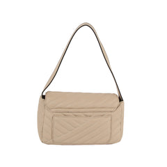 Chevron Quilted Shoulder Bag