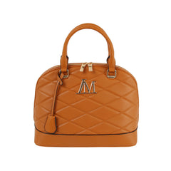 Diamond Quilted Dome Handbag