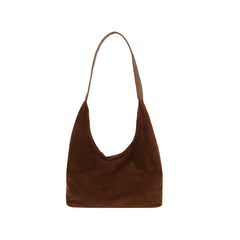 2 in 1 Suede Shoulder Bag