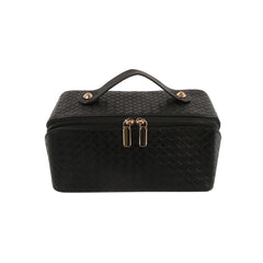 Woven Elegance Cosmetic Case