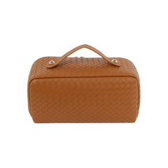 Woven Elegance Cosmetic Case