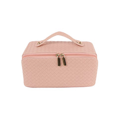 Woven Elegance Cosmetic Case