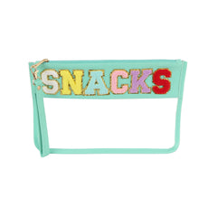 Snacks Clear Wristlet