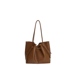 Knotted Drawstring Tote Bag