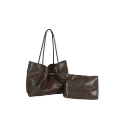 Knotted Drawstring Tote Bag
