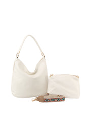 2 in 1 classic western style hobo and purse set