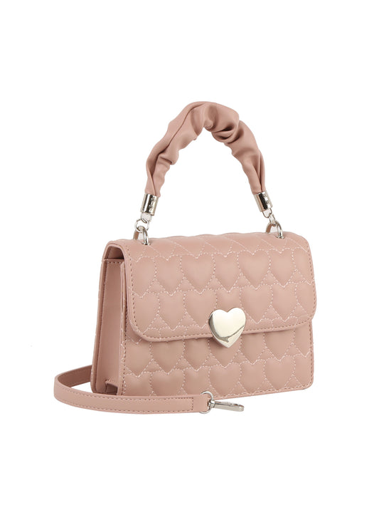 Heartbeat Quilted Mini Bag