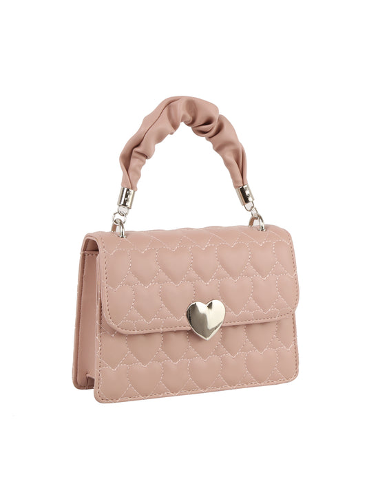 Heartbeat Quilted Mini Bag