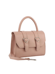 Heart Buckle Satchel