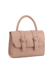 Heart Buckle Satchel