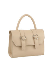 Heart Buckle Satchel