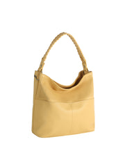 Braided Handle Perforated Hobo