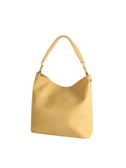 Braided Handle Perforated Hobo