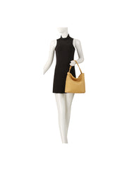 Braided Handle Perforated Hobo