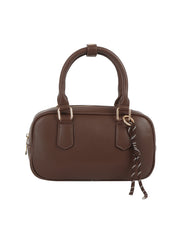 Small Boxy Barrel Shoulder Bag