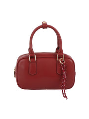 Small Boxy Barrel Shoulder Bag