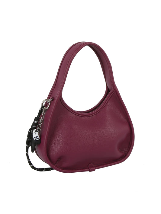 Soft Curve Mini Hobo Shoulder Bag