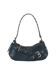 Buckle-Strap Mini Shoulder Bag
