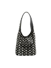 Studded Dome Shoulder Bag