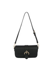 Front Buckle Flap Shoulder Bag
