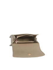 Ruched Handle Flap Top Handle Crossbody Bag