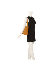 Woven Luxe Slouch Shoulder Bag