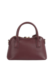 Woven Embossed Dome Handbag