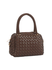 Woven Embossed Handle Woven Shoulder