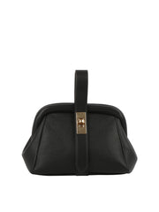 Turn-Lock Mini Frame Crossbody Bag