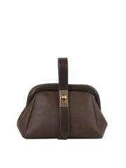 Turn-Lock Mini Frame Crossbody Bag