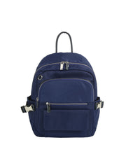 Urban Zip Pocket Nylon Backpack