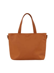 Nylon daily tote bag with detachable strap