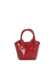 Mini Polka Dot Top Handle Tote