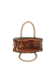 Croc Embossed 3-Piece Structured Satchel Handbag Set