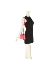 Elegant Croc Embossed Top Handle Satchel