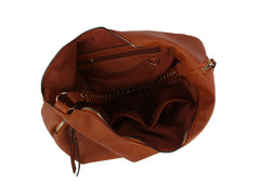 Fashion Hobo Handbag With Guitar Strap