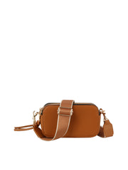 Double zip crossbody bag