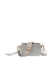 Double zip crossbody bag