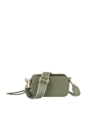 Double zip crossbody bag