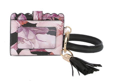 MULTI POCKET FLORAL WRISTLET