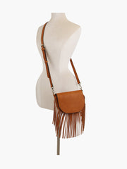 Women Tassel Crossbody Purse Handbag