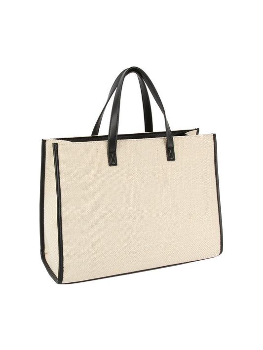 Large Canvas Tote Handbag