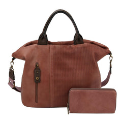 Large Capacity Shoulder Bag Top Handle Crossbody  Handbag