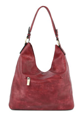 2 IN 1 STITCHED HOBO
