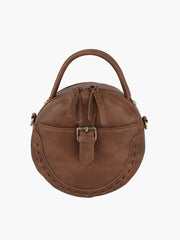 Women Circle Shoulder Crossbody bag purse