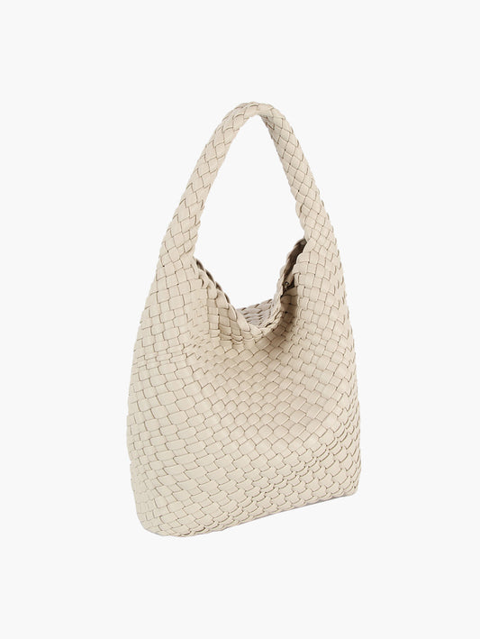 Hobo Handbag With Detachable Shoulder Strap