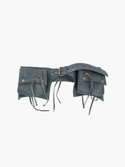 Waist Belt Bag with Two Pockets