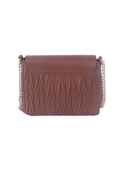 Petite Embossed Shoulder Bag